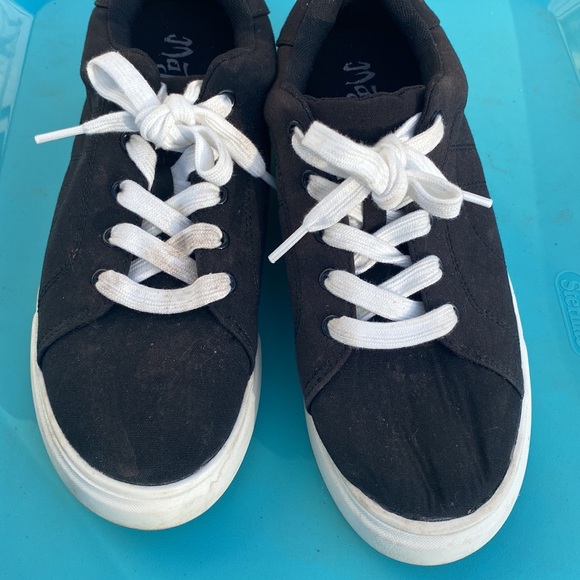 Black platform sneakers - Picture 8 of 9